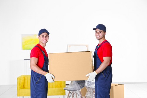 Man and Van Crofton Park moving team handling home belongings carefully