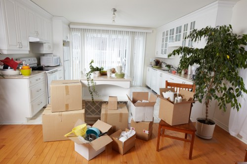 Careful handling of bulky household items during a Crofton Park move