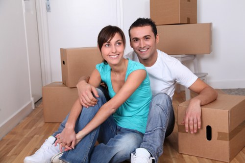 Packing and loading service for removals in Crofton Park