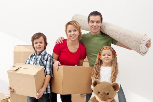 Commercial and storage transport using a moving truck in Crofton Park